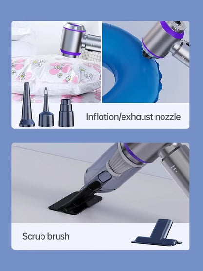 VT653 Vacuum Cleaner 15000pa 100w Powerful Brushless Motor Mini Wireless Portable 3-Level  Handheld Car Vacuum Blower Suction Cleaner