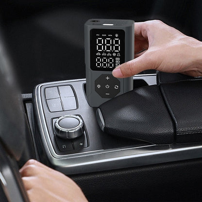 PR024 Tire Inflator Portable Air Compressor 150 PSI Rechargeable Cordless Auto Air Pump for Car Tires Motorcycle Bike Ball