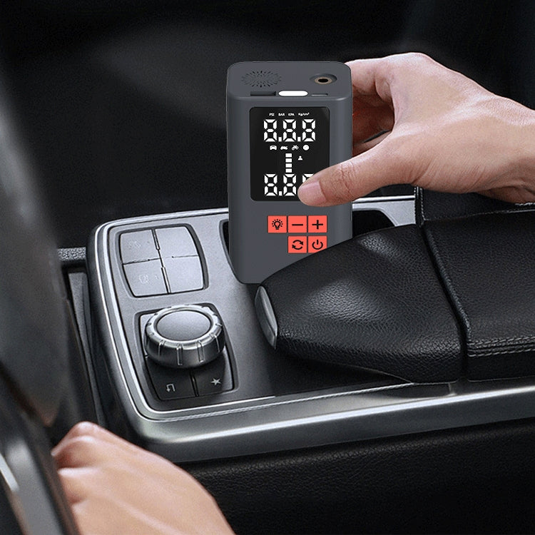 PR021  Mini Air Compressor with HD LED Light Fast Inflation for Car Tires Motorcycle Bikes OEM/ODM Support