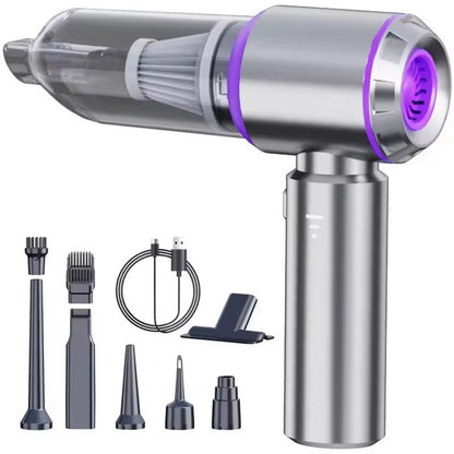 VT653 Vacuum Cleaner 15000pa 100w Powerful Brushless Motor Mini Wireless Portable 3-Level  Handheld Car Vacuum Blower Suction Cleaner