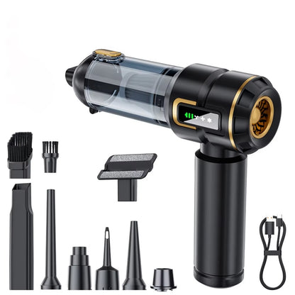 VT697 High Power 16000Pa Advanced Clean Cordless Handheld Vacuum Air Duster Portable Rechargeable Car Vacuum Cleaner with LED Display