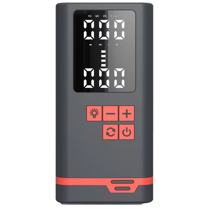 PR021  Mini Air Compressor with HD LED Light Fast Inflation for Car Tires Motorcycle Bikes OEM/ODM Support