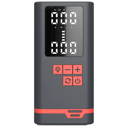 PR021  Mini Air Compressor with HD LED Light Fast Inflation for Car Tires Motorcycle Bikes OEM/ODM Support