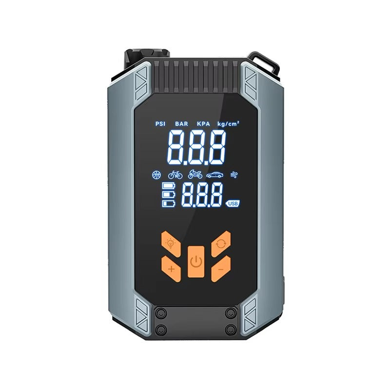ST632 7200mAh Capacity 800A Peak Jump Starter 150 Psi Portable Air Compressor ABS Material Car Emergency Tools Tire Pressure Monitor