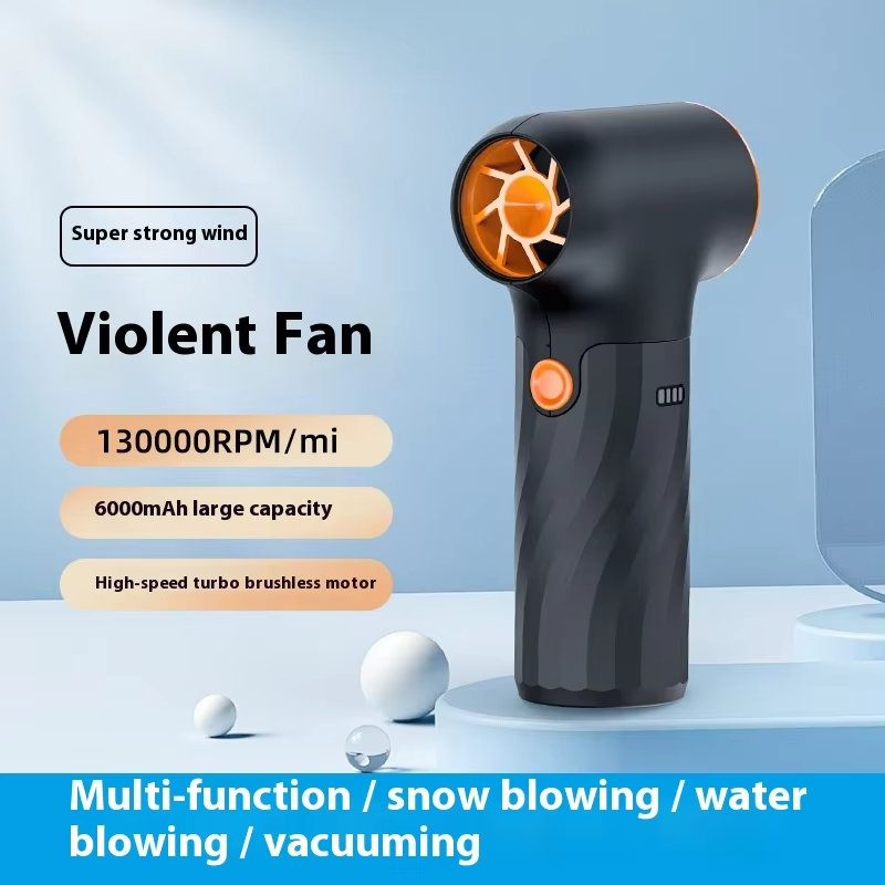 FQV41 Portable Blower Mini Turbo Jet Fan Handheld Carportable Leaf Blower Computer Keyboard Cleaning Turbo Jet Fan Blower