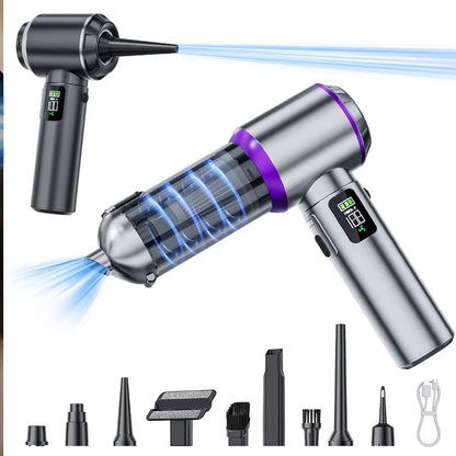 VT703 Mini Car Vacuum Cleaner 17000Pa Portable High Suction Blowing Small USB Cordless Handheld Car Wireless Vacuum Cleaner