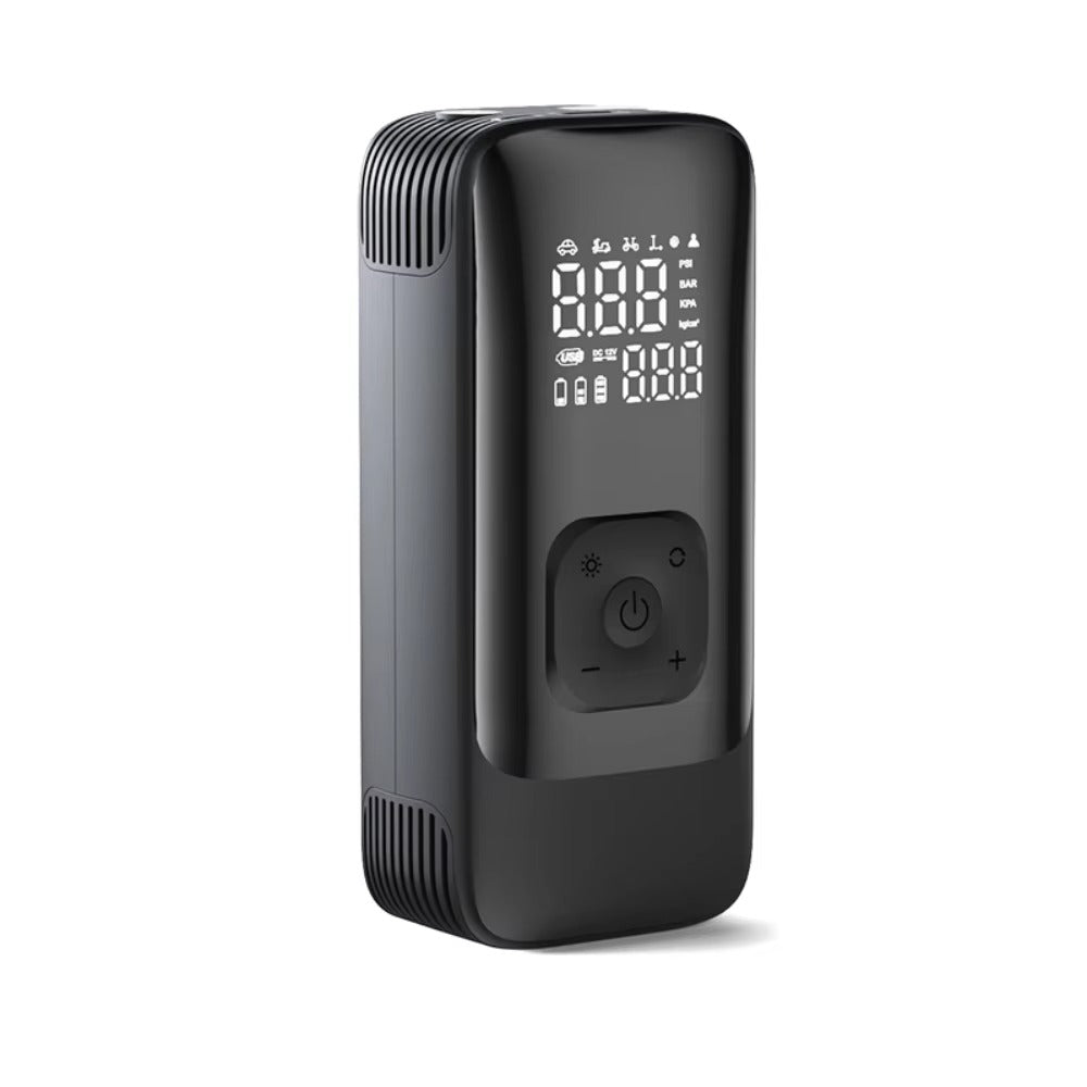 PQ502 Portable Air Compressor Tire Inflator 150PSI High Pressure Fast Inflation Digital Display Auto Shut Off Pump for Car Tires