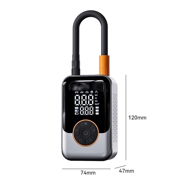 PT221 Portable Mini Fast Charging Car Wireless Air Pump High Pressure Electric Compressor Tire Inflator for Car Tires