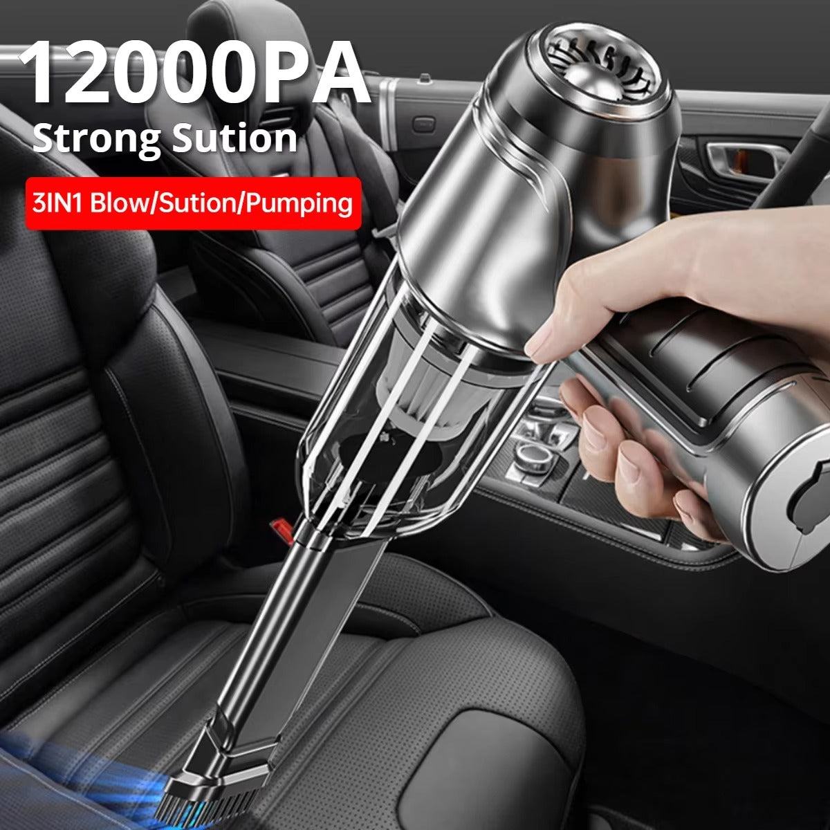 VT645 Wireless Vacuum Cleaner 3 in 1 Car 120W Blowable Cordless Vacuum Home Car Dual Use Mini Vacuum Cleaner