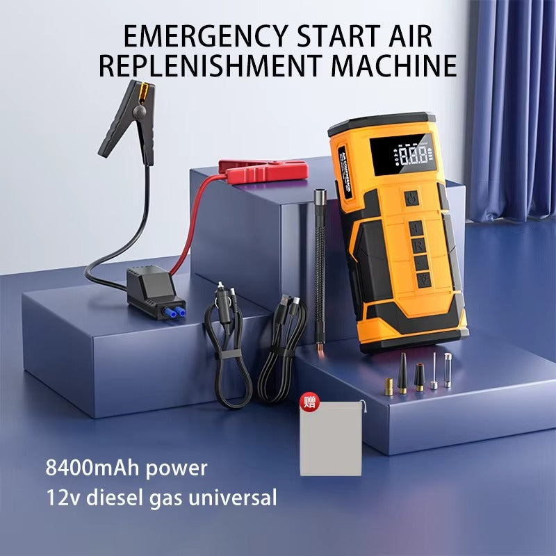 ST630 Jump Starter 14.8v 8000mAh High Power Car Jump Starter Power Bank / Multi-Function Portable Lithium Battery Car Jump Starter