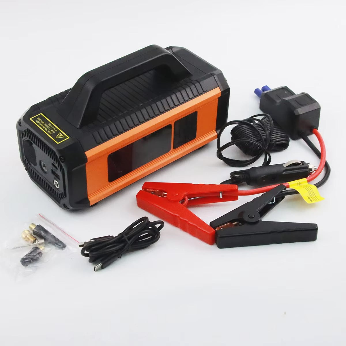 ST634 10000mAh Emergency Starting Power Supply 150w Jump Starter With 22MM Air Compressor