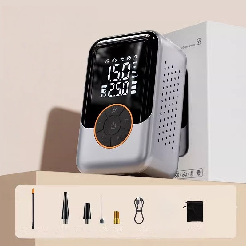 PT221 Portable Mini Fast Charging Car Wireless Air Pump High Pressure Electric Compressor Tire Inflator for Car Tires