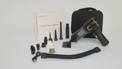 VT697 High Power 16000Pa Advanced Clean Cordless Handheld Vacuum Air Duster Portable Rechargeable Car Vacuum Cleaner with LED Display