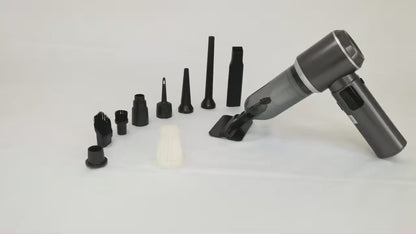 VT703 Mini Car Vacuum Cleaner 17000Pa Portable High Suction Blowing Small USB Cordless Handheld Car Wireless Vacuum Cleaner